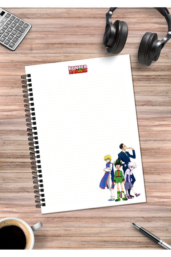 Home دفتر ملاحظات حلزوني من Hunter X Hunter Anime