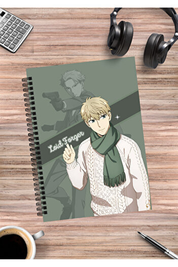 Home Spy X Family Spiral Notebook