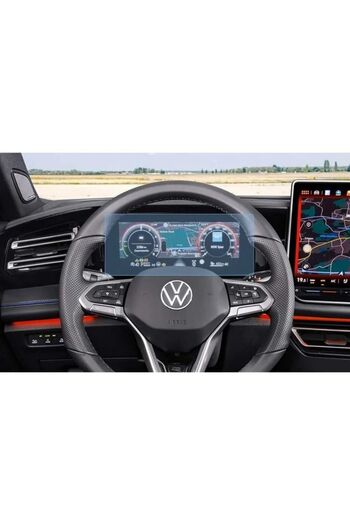 Velvoria Volkswagen New Golf 12.9-Inch Digital Instrument Compatible 9H Nano Anti-Broken Screen Protector 2024