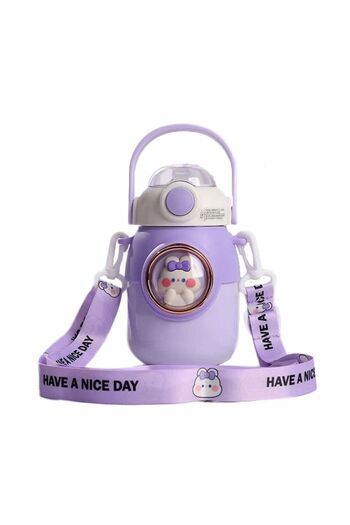 CNSZ 700ml Stainless Steel Cute Thermos Kids Bottle