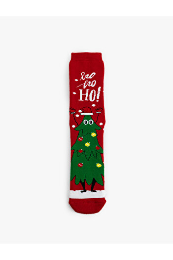 Koton New Year's Towel Socks