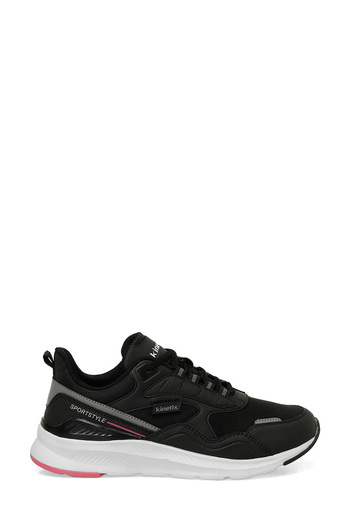 Kinetix Santos Pu W 4Pr Black Women's Sneakers