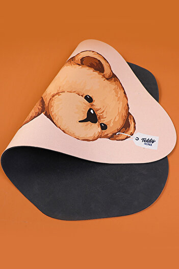 Ecrou Teddy Island Anti-Slip Bath Mat