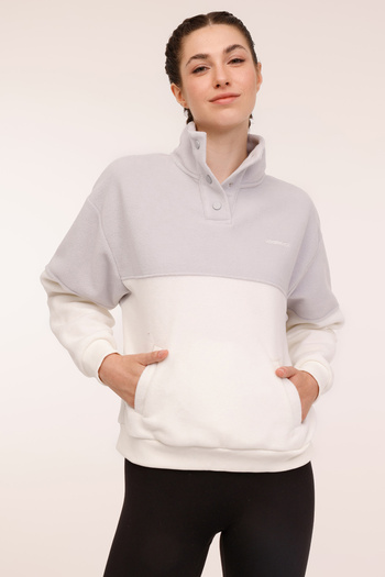 lumberjack Wl Victorı 7ck1 4pr Ανοιχτό Γκρι Γυναικείο Fleece