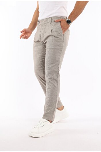 Brango Beige Chino Trousers