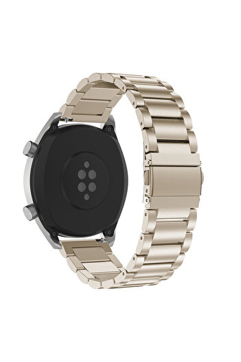 NovStrap Huawei Watch Gt5 46mm Gt5 Pro Gt4 46mm Gt3 46mm Gt3 Pro Gt3 Se Gt2 Uyumlu Kordon Çelik Metal 22mm