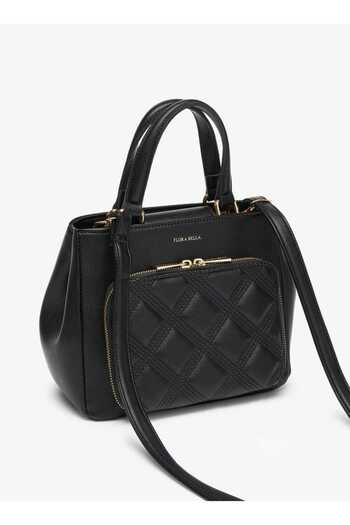 Flora Bella by Shoexpress Quilted Crossbody Bag with Detachable Strap