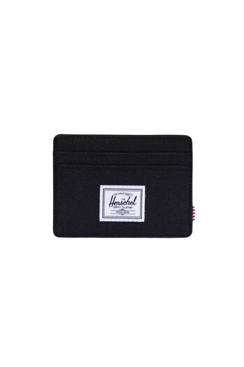 herschel Charlie RFID Κλειστή Θήκη Καρτών Unisex Μαύρο Πορτοφόλι UNISEX ΠΟΡΤΟΦΟΛΙ 30065