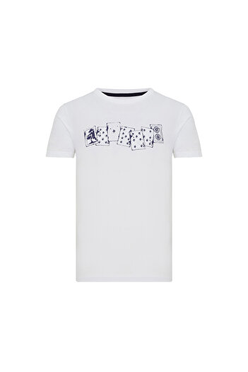 ROUTEFIELD Ted Men's White T-Shirt Men T-Shirt Rfted23