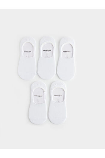 LC Waikiki LCW ACCESSORIES Απλές ανδρικές κάλτσες μπαλαρίνας 5 τεμαχίων (S4)