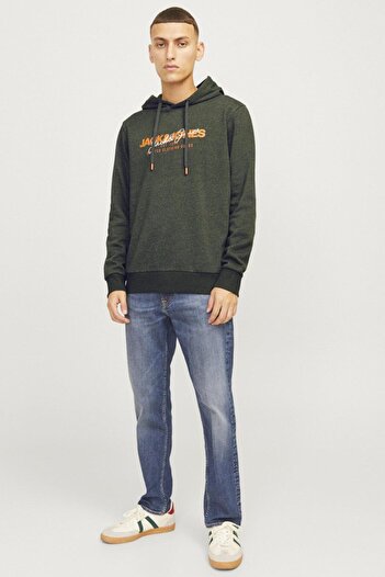 Jack & Jones 12256848   Ανδρικό φούτερ με κουκούλα Jjalvis Sweat Hood