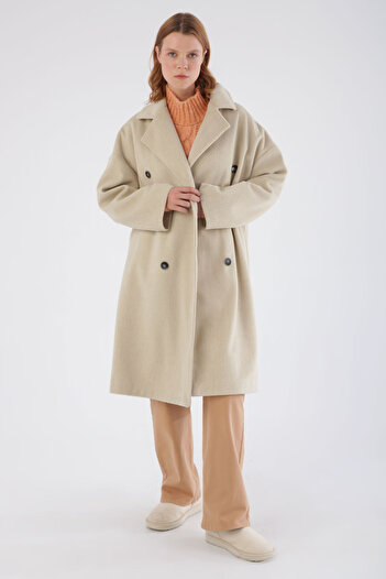 ALLDAY Stone Back Slit Stash Coat