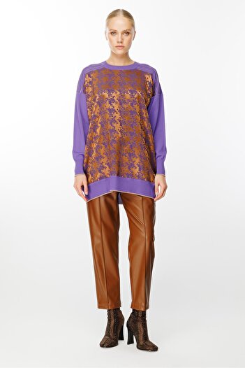 Ghisa Tunik Camel Mor Kazayağı