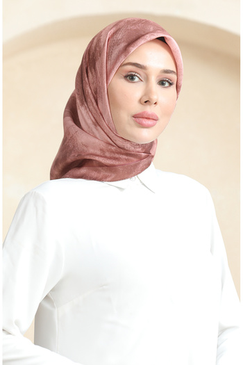 sefamerve 19095-33 Salmon Crystal Scarf