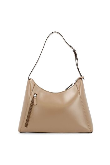 Picard Black Tie Shoulder Bag Leather 34 cm