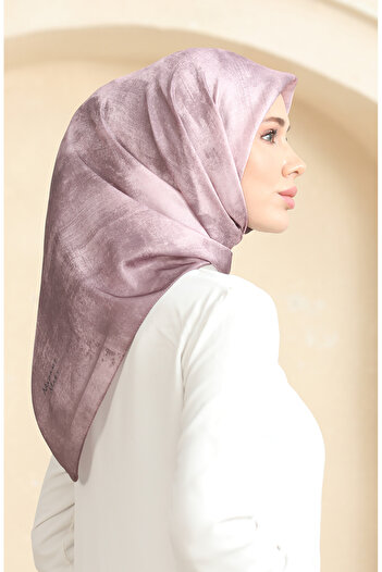 sefamerve Rose Skin Crystal Scarf - 19095-27