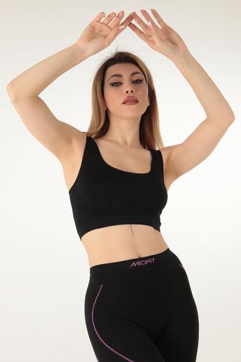 Miorre Thick Strap Seamless Sports Bra