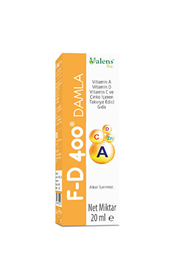Valens F-D 400 Drop Vitamin and Mineral (Original)