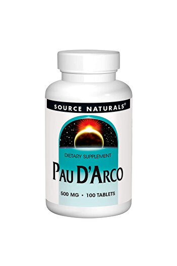 source naturals Pau D'Arco, 100 Tablets, 500 mg