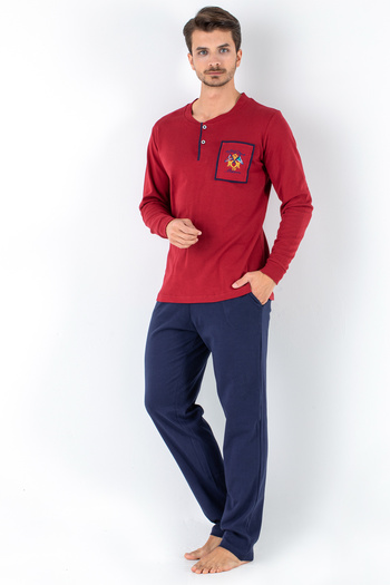 Miorre Men's Pajama Set - Long Sleeve