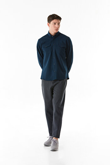 Fulla Moda Buttoned Straight Jeans