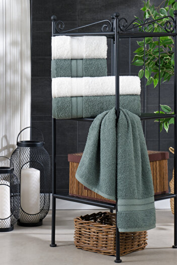 TABEA HOME Kai Bath Towel Set of 4 |   Cotton |   Dowry Set