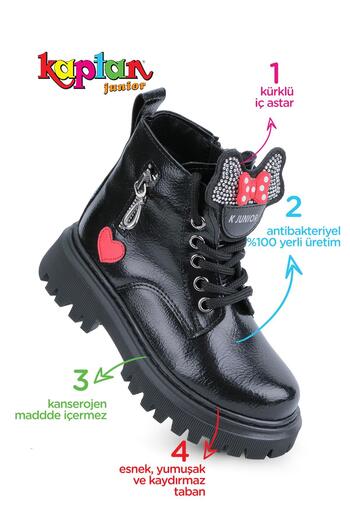 KAPTAN JUNIOR Captain Junior Girls' Boots - Snow, Boots, Fur - Pvtk 550