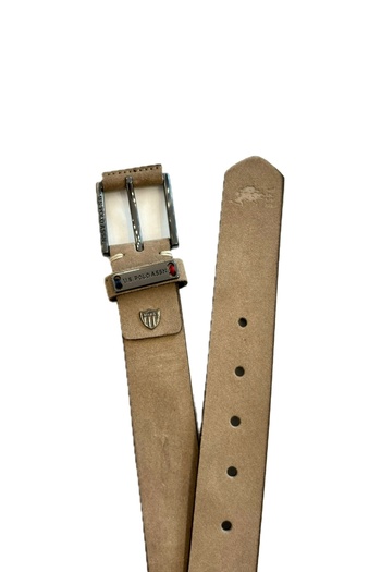 U.S. Polo Assn. Men's Suede Leather Belt