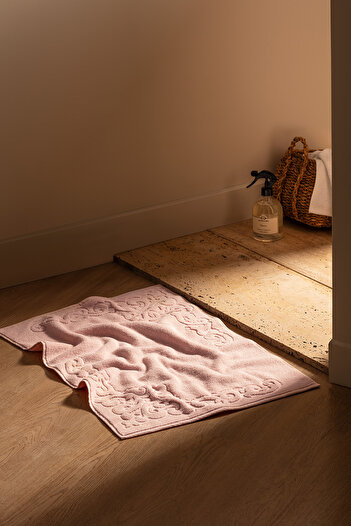 Madame Coco Orlena 100% Cotton Foot Towel - Powder - 50X70 cm