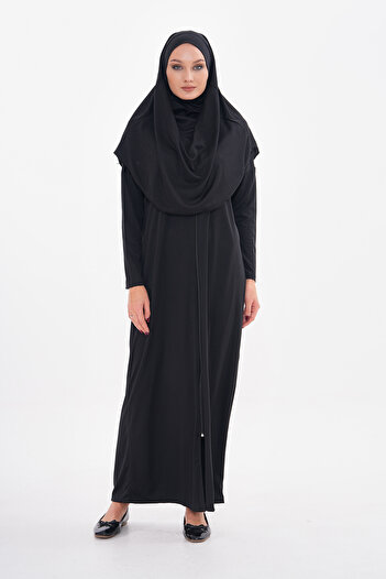 medipek One-Piece Prayer Dress with Zippered Hijab