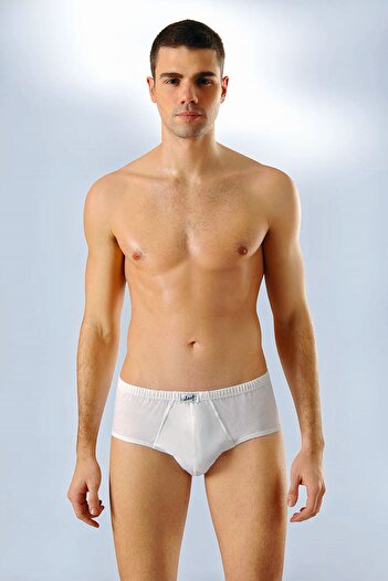 Anıt 5 Pieces, Men's Slip 100% Cotton (Beniçe White)