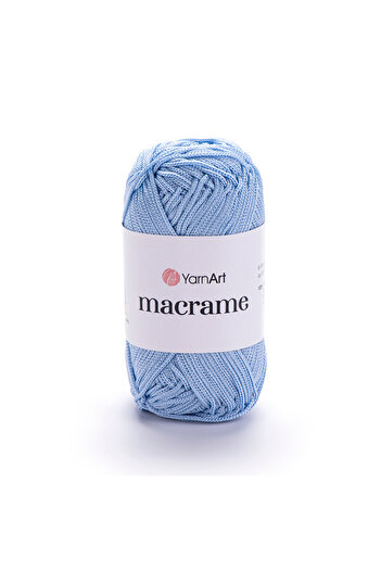 Yarnart Macrame - Μακραμέ Χειροποίητο Νήμα Πλεκτομηχανής Baby Blue-133