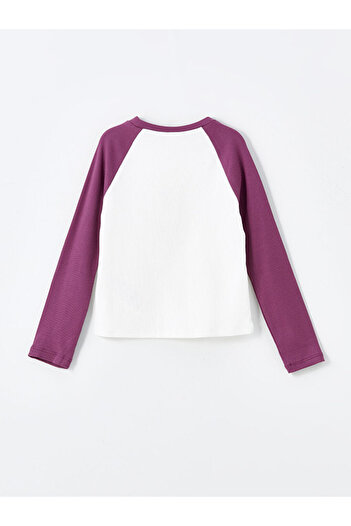 LC Waikiki Girl's Crew Neck T-Shirt - W4Av81Z4