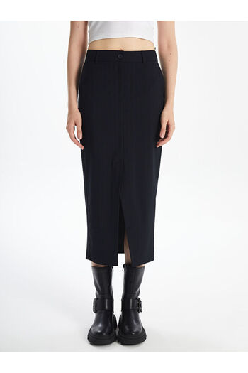 LC Waikiki Sparkling Choices from Shining Store |   Slim Fit Striped Women's Skirt