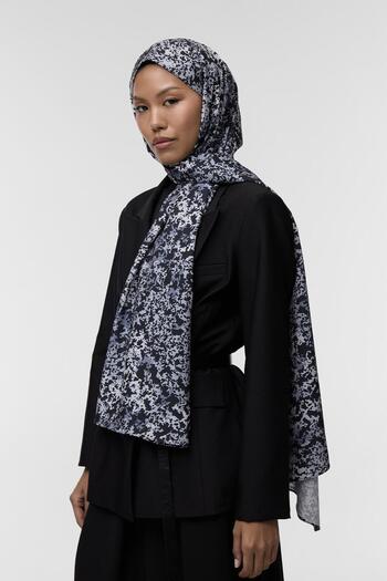 Qef Safari Patterned Daily Print Shawl