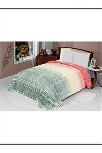 MİNK Red Double Mink Blanket Lacasa 1088
