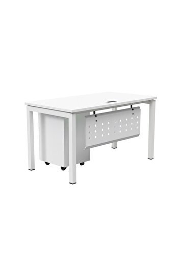 Mahmayi Figura 72-14 White Modern Workstation