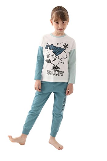 ROLY POLY Kız Çocuk Krem Pijama Takımı 1615