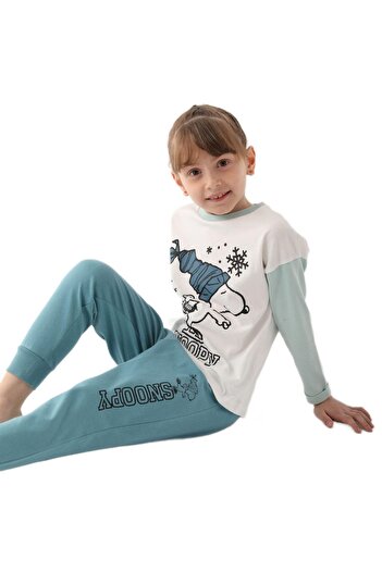 ROLY POLY Kız Çocuk Krem Pijama Takımı 1615