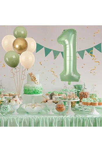 CANSIN 1 Year Old Number Balloon