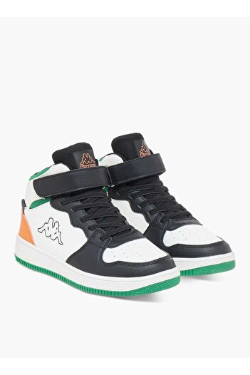 Kappa Boys' Logo Detail Sports Shoes with Hook and loop Closure