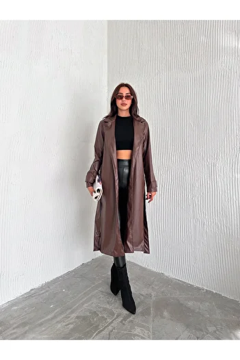 fiolin Steel Grace Trench Coat