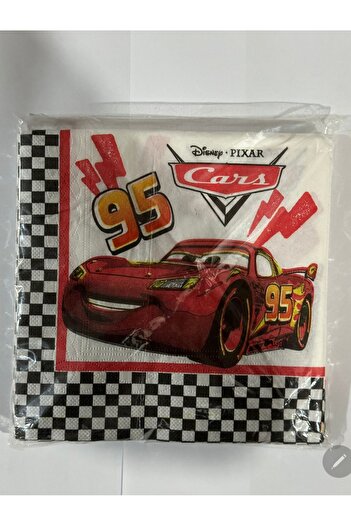 Baloncum Paper Napkin 33X33 cm - 20 Li - Cars - 33X33 cm