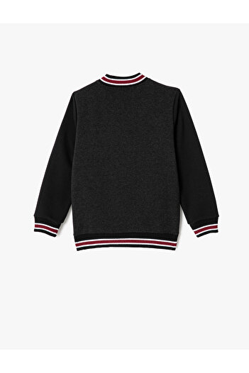 Koton 4wkb10026tk 023 Graue Acryljacke für Jungen