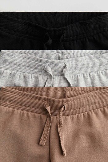 H&M 3-pack Cotton Joggers