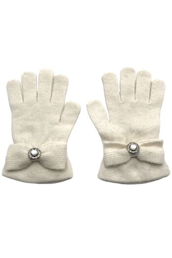 AXE SPORTSWEAR Χειμερινή κρέμα Stoned Ribbon Gloves - Μάλλινο πλεκτό, λεπτομέρεια φιόγκου
