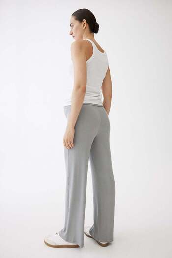 H&M MAMA Before & After ribbed jersey trousers