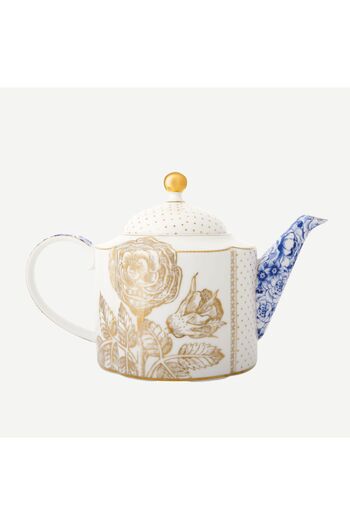 Pip Studio Royal White Mavi Beyaz Porselen Demlik 1600 Ml
