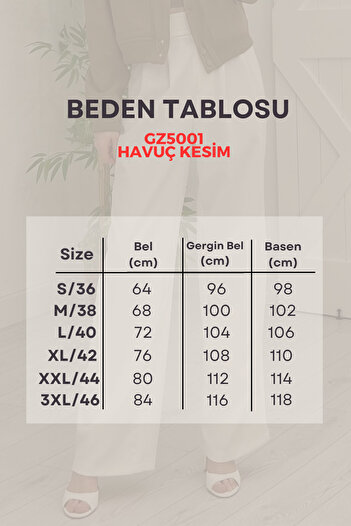 adba style Havuç Paça Yüksek Bel Likralı Dokuma Kadın Pantolon 4033
