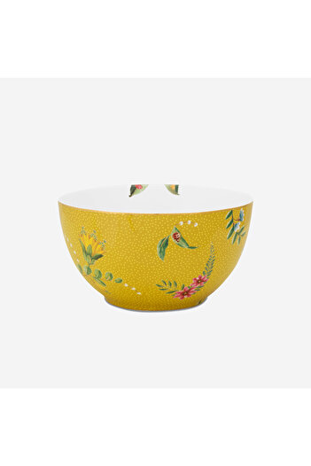 Pip Studio La Majorelle Yellow Porcelain Bowl 15 Cm
